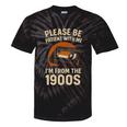 Please Be Patient I'm From The 1900s – Vintage Tape Premium Tie-Dye T-Shirts Black Tie-Dye