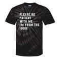 Please Be Patient With Me I'm From The 1900s Antique Tie-Dye T-Shirts Black Tie-Dye