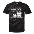 Please Patient I'm From The 1900s Boomer Meme Premium Tie-Dye T-Shirts Black Tie-Dye