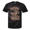Please Be Patient With Me I'm From The 1900s Car Vintage Tie-Dye T-Shirts Black Tie-Dye
