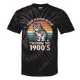 Please Be Patient With Me I'm From The 1900s Cat Tie-Dye T-Shirts Black Tie-Dye