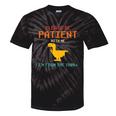 Please Be Patient With Me I'm From The 1900s Dinosaur Premium Tie-Dye T-Shirts Black Tie-Dye