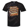 Please Be Patient I'm From The 1900s Groovy Women Premium Tie-Dye T-Shirts Black Tie-Dye