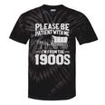 Please Be Patient I'm From The 1900s Over The Hill Premium Tri-Blend Tie-Dye T-Shirts Black Tie-Dye