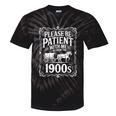 Please Be Patient I'm From The 1900s Old Man Tie-Dye T-Shirts Black Tie-Dye