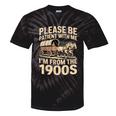 Please Be Patient With My I'm From The 1900s Retired Tie-Dye T-Shirts Black Tie-Dye