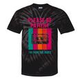 Please Be Patient I'm From The 1900s Retro Cassette Tape Premium Tri-Blend Tie-Dye T-Shirts Black Tie-Dye