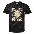 Please Be Patient With Me I'm From The 1900s Retro Humor Premium Tri-Blend Tie-Dye T-Shirts Black Tie-Dye