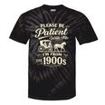 Please Be Patient With Me I'm From The 1900s Retro Tie-Dye T-Shirts Black Tie-Dye