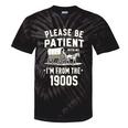 Please Be Patient I'm From The 1900s Retro Tie-Dye T-Shirts Black Tie-Dye