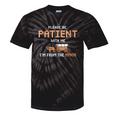 Please Be Patient With Me I'm From The 1900s Trail Wagon Tie-Dye T-Shirts Black Tie-Dye