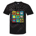 Please Be Patient With Me I'm From The 1900s Vintage 90s Premium Tri-Blend Tie-Dye T-Shirts Black Tie-Dye