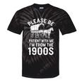 Please Be Patient I'm From The 1900s Vintage Humor 90s Kids Tie-Dye T-Shirts Black Tie-Dye