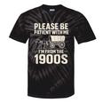 Please Be Patient I'm From The 1900s Vintage Old-Timer Tie-Dye T-Shirts Black Tie-Dye