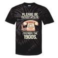 Please Be Patient With Me I'm From The 1900s Vintage Retro Premium Tri-Blend Tie-Dye T-Shirts Black Tie-Dye Please Be Patient With Me I'm From The 1900s Vintage Retro Premium Tri-Blend Tie-Dye T-Shirts Black Tie-Dye
