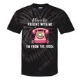 Please Be Patient With Me I'm From The 1900s Women Girl Tie-Dye T-Shirts Black Tie-Dye