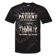 Please Be Patient With Me I'm From The 1900s Women Tie-Dye T-Shirts Black Tie-Dye