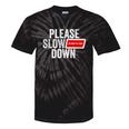 Please Slow Down Saying Quote Retro I'm From The 1900s Tie-Dye T-Shirts Black Tie-Dye