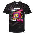 Rad Just Like The 90s 90s Aesthetic Nostalgia 1990s Retro Tie-Dye T-Shirts Black Tie-Dye