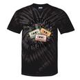 Raised On 90's Country Music Lover Nostalgia Retro Vibe Tie-Dye T-Shirts Black Tie-Dye