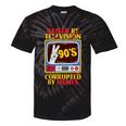 Raised By Television Corrupted By Memes Internet Nostalgia Tie-Dye T-Shirts Black Tie-Dye