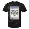 Retro Computer Dialog Box 90s Desktop Interface Nostalgia Tie-Dye T-Shirts Black Tie-Dye