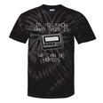 Retro Pager 90s Nostalgia Tie-Dye T-Shirts Black Tie-Dye