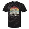 Retro Snack Goals Icon Nostalgia Tie-Dye T-Shirts Black Tie-Dye