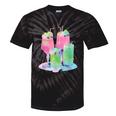 Retro Soft Drinks 80s 90s Nostalgia Cute Anime Aesthetic Tee Tie-Dye T-Shirts Black Tie-Dye