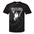 Rock & Roll Wizard Music Nostalgia Premium Tri-Blend Tie-Dye T-Shirts Black Tie-Dye