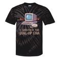 I Survived The Dial-Up Era Retro 90s Nostalgia Premium Tri-Blend Tie-Dye T-Shirts Black Tie-Dye