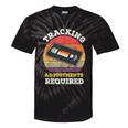 Tracking Adjustments Required Nostalgia VHS Retro Tape Tie-Dye T-Shirts Black Tie-Dye