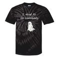 I Used To Be Somebody Nostalgia Halloween Spooky Season Tie-Dye T-Shirts Black Tie-Dye