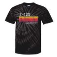Video Cassette Tape VHS 80s 90s Nostalgia Costume Tie-Dye T-Shirts Black Tie-Dye