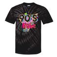 Vintage 90's Babe Party Back To 90s Cassette Nostalgia Tie-Dye T-Shirts Black Tie-Dye