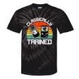 Vintage Retro Classically Trained Video Game 90s Nostalgia Tie-Dye T-Shirts Black Tie-Dye