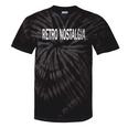 Vintage Retro Nostalgia Distressed Retro Vibes Tie-Dye T-Shirts Black Tie-Dye