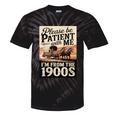 Vintage Saying Please Be Patient With Me I'm From The 1900s Tie-Dye T-Shirts Black Tie-Dye