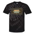 Vintage VHS Tape Humor Retro Nostalgia Graphic Premium Tie-Dye T-Shirts Black Tie-Dye
