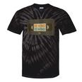 Vintage VHS Tape Humor Retro Nostalgia Graphic Tie-Dye T-Shirts Black Tie-Dye