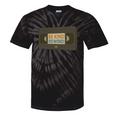 Vintage VHS Tape Humor Retro Nostalgia Graphic Tie-Dye T-Shirts Black Tie-Dye