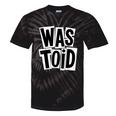 Wastoid 80s Slang Retro Teen Quote Gen X Nostalgia Tie-Dye T-Shirts Black Tie-Dye