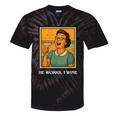 I Wine Housewife Retro Nostalgia Classic 1950s Vintage Humor Tie-Dye T-Shirts Black Tie-Dye
