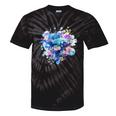 Women's Frutiger Aero Y2K Fish Tie-Dye T-Shirts Black Tie-Dye