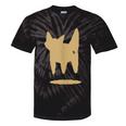 Yk2 Cat With Tomboy Tail 90s Nostalgia Downtown Indie Tie-Dye T-Shirts Black Tie-Dye
