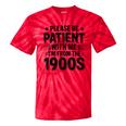 1900s Generation – Nostalgia Graphic Tie-Dye T-Shirts Red Tie-Dye