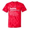 1970's Lemon Labs Quaalude 300 Label Reproduction Nostalgia Premium Tri-Blend Tie-Dye T-Shirts Red Tie-Dye