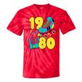 1980 Retro Raised In The 80s Old School Nostalgia Vibes Tie-Dye T-Shirts Red Tie-Dye