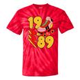 1989 Retro Roller Skate Vintage 80s Nostalgia Collector Tie-Dye T-Shirts Red Tie-Dye