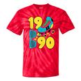1990 Retro Raised In The 90s Old School Nostalgia Vibes Tie-Dye T-Shirts Red Tie-Dye